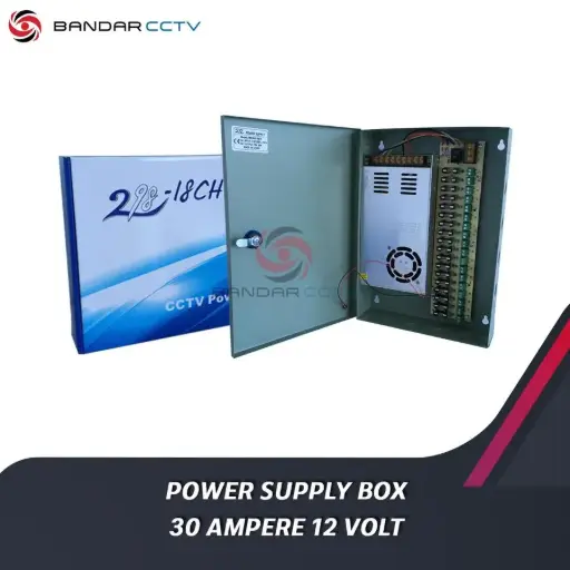 Power Supply Box 30 Ampere 12V